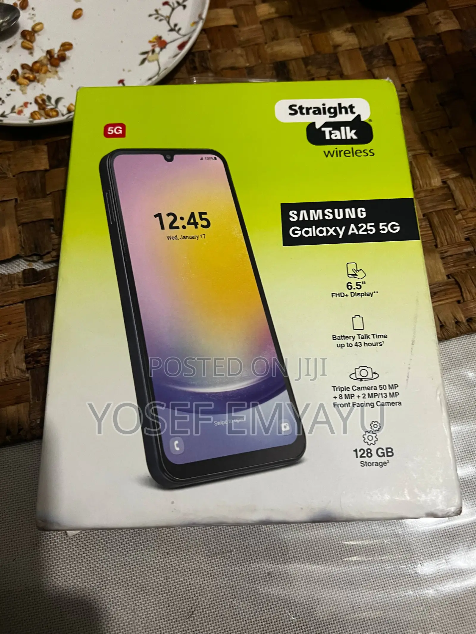 New Samsung Galaxy A25 128 GB Black