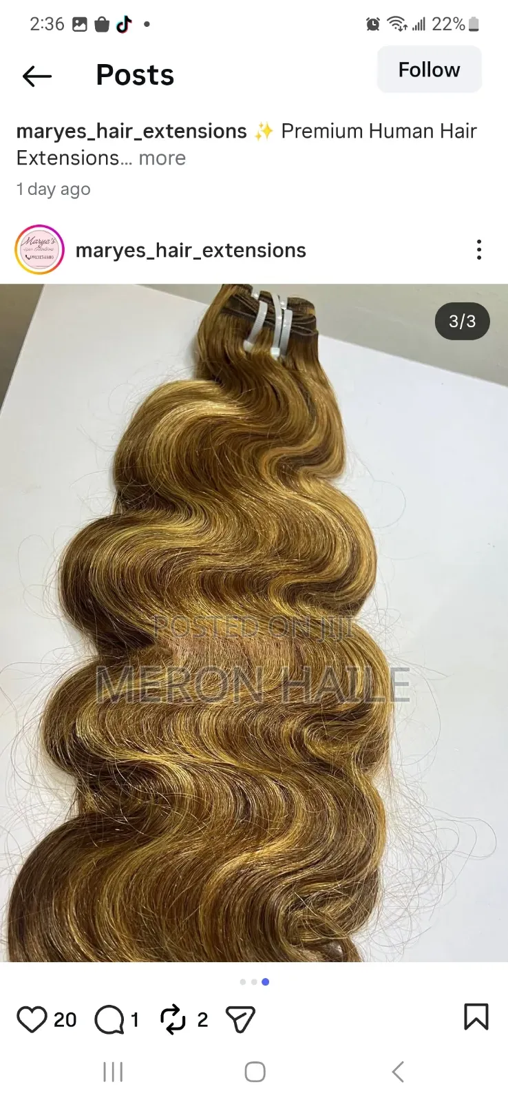 Ruta Human Hair