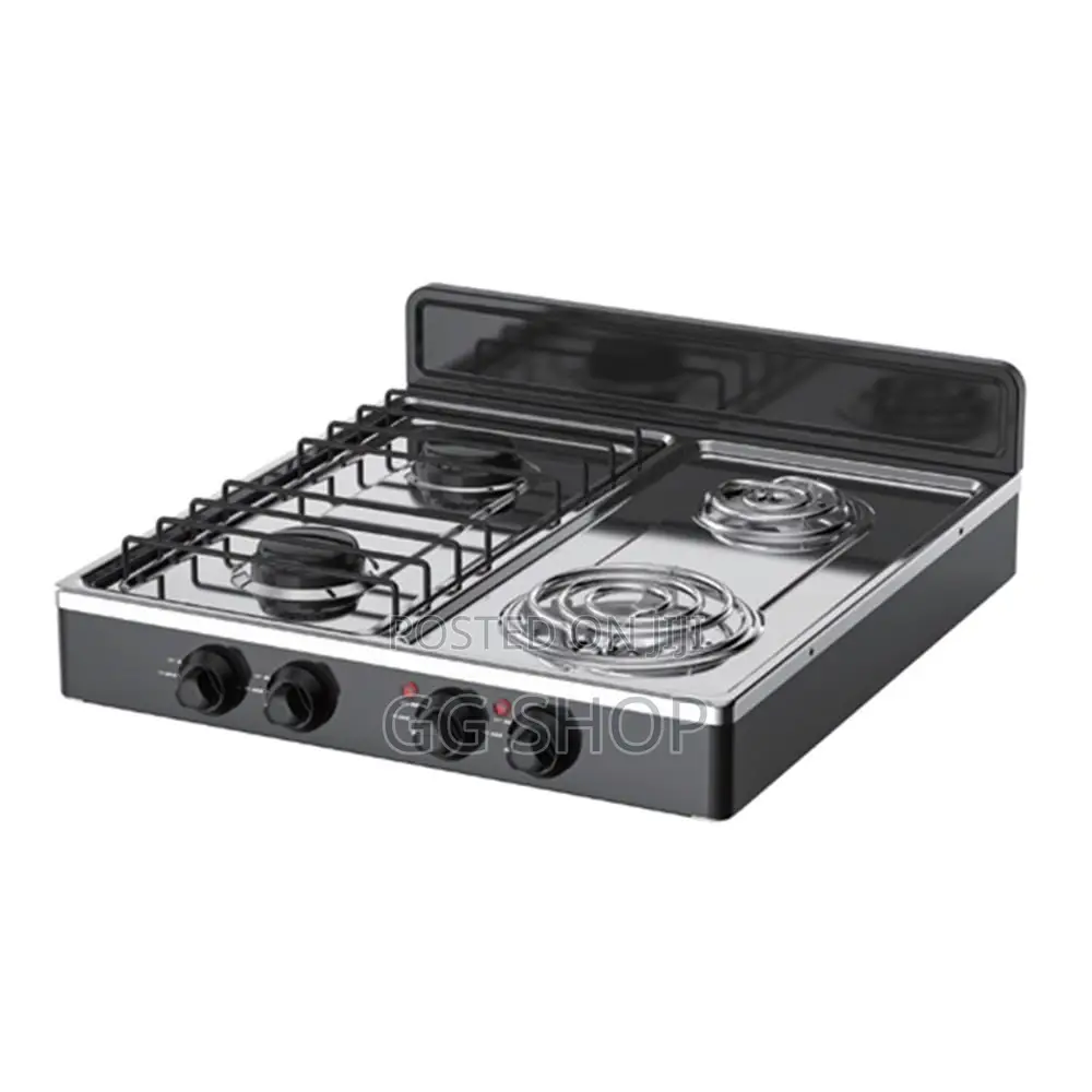 4in1 Kitchen Cooker (2Gas, 2Electric)