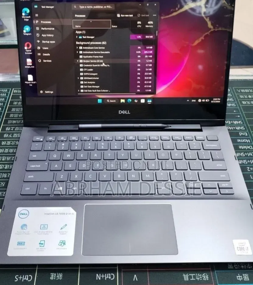 New Laptop Dell 16GB Intel Core i7 SSD 512GB