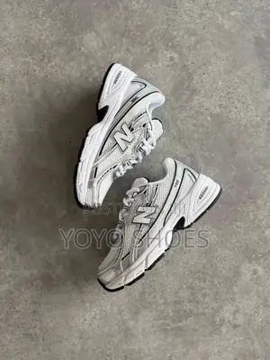 New Balance 740 White/Strip Blue Unisex Fashion Sneakers