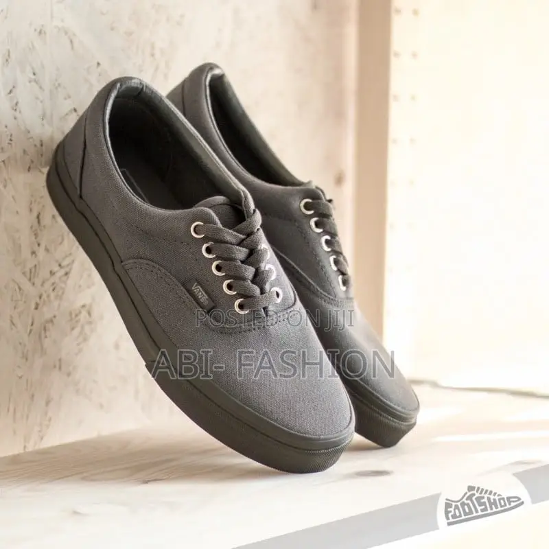 Vans Authentic Lace Up Cool Grey Sneakers – New Arrival