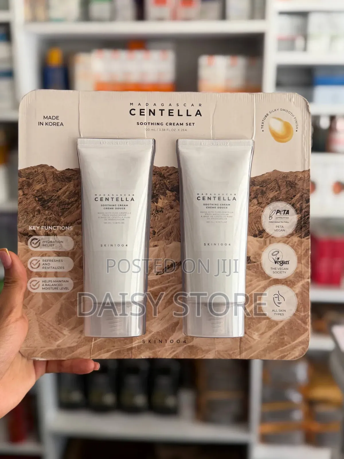 SKIN1004 Madagascar Centella Soothing Cream Set (2 X 100ml)