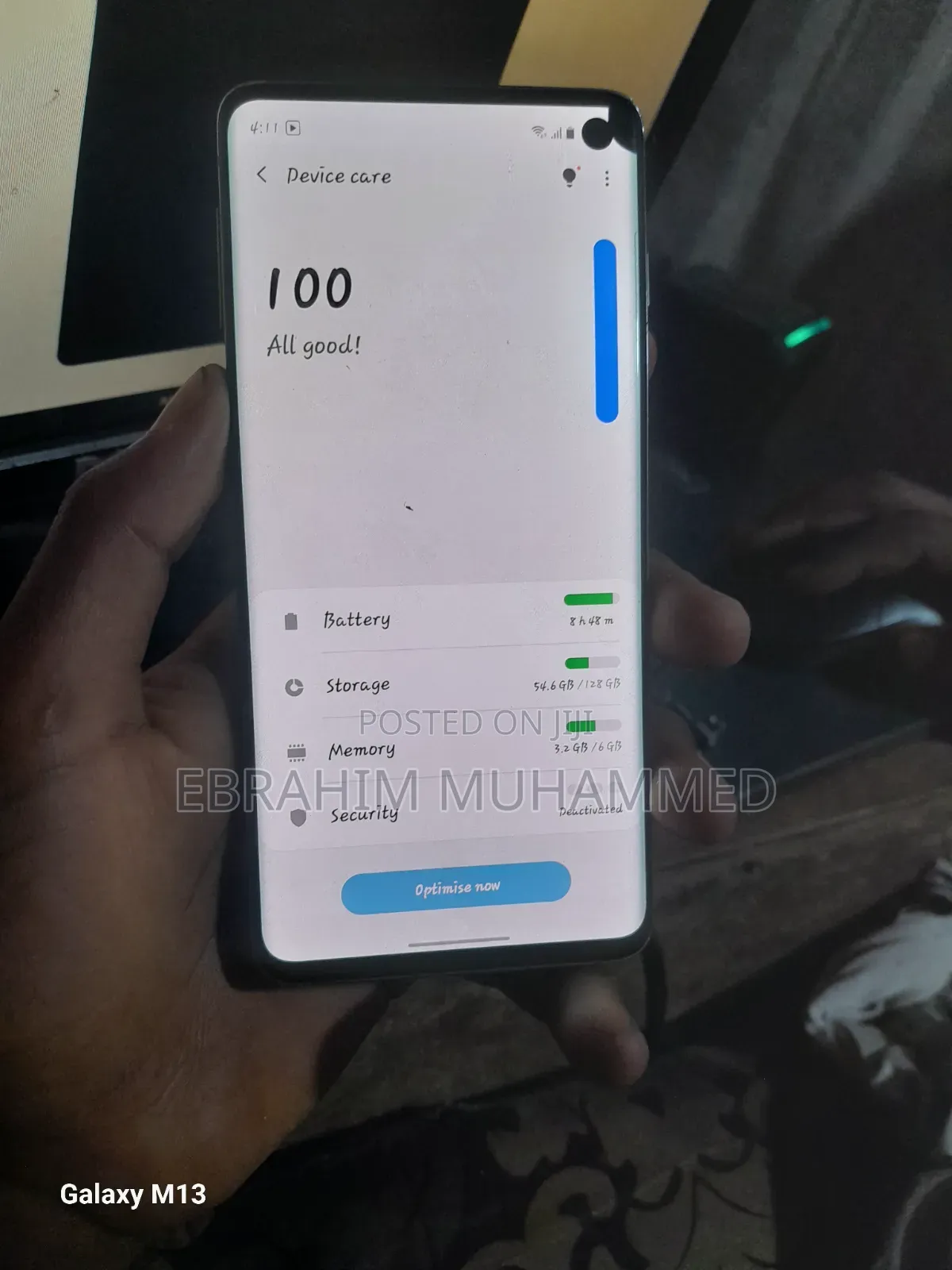 Samsung Galaxy S10 128 GB Black