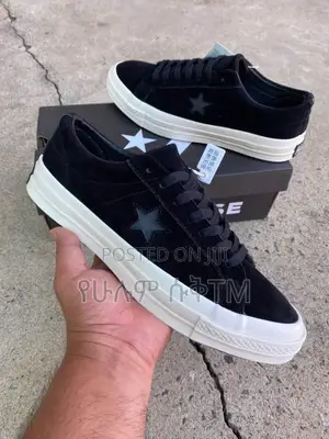 Converse One Star Suede ‘Black White’ Men’s Shoes