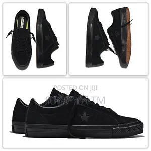 Converse One Star Suede ‘Triple Black’ Men’s Shoes