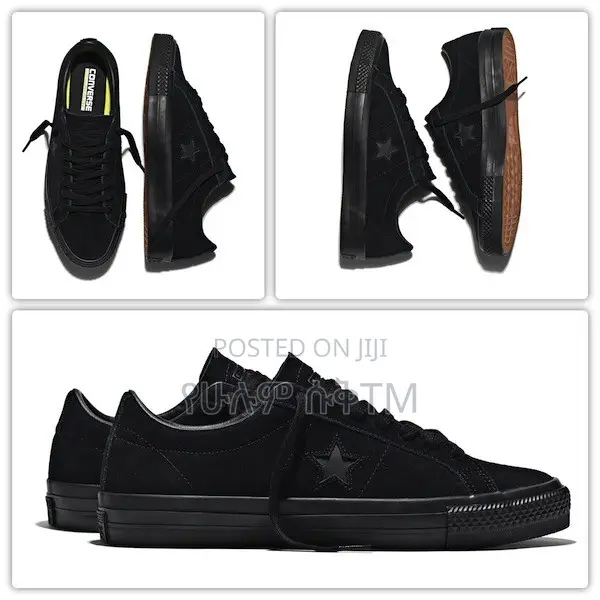 Converse One Star Suede ‘Triple Black’ Men’s Shoes
