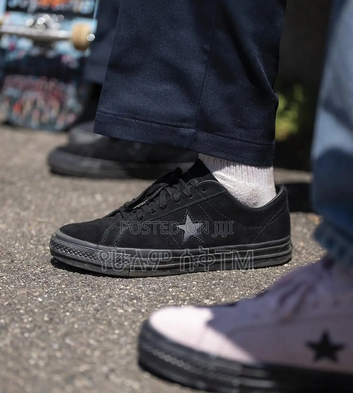 Converse One Star Suede ‘Triple Black’ Men’s Shoes