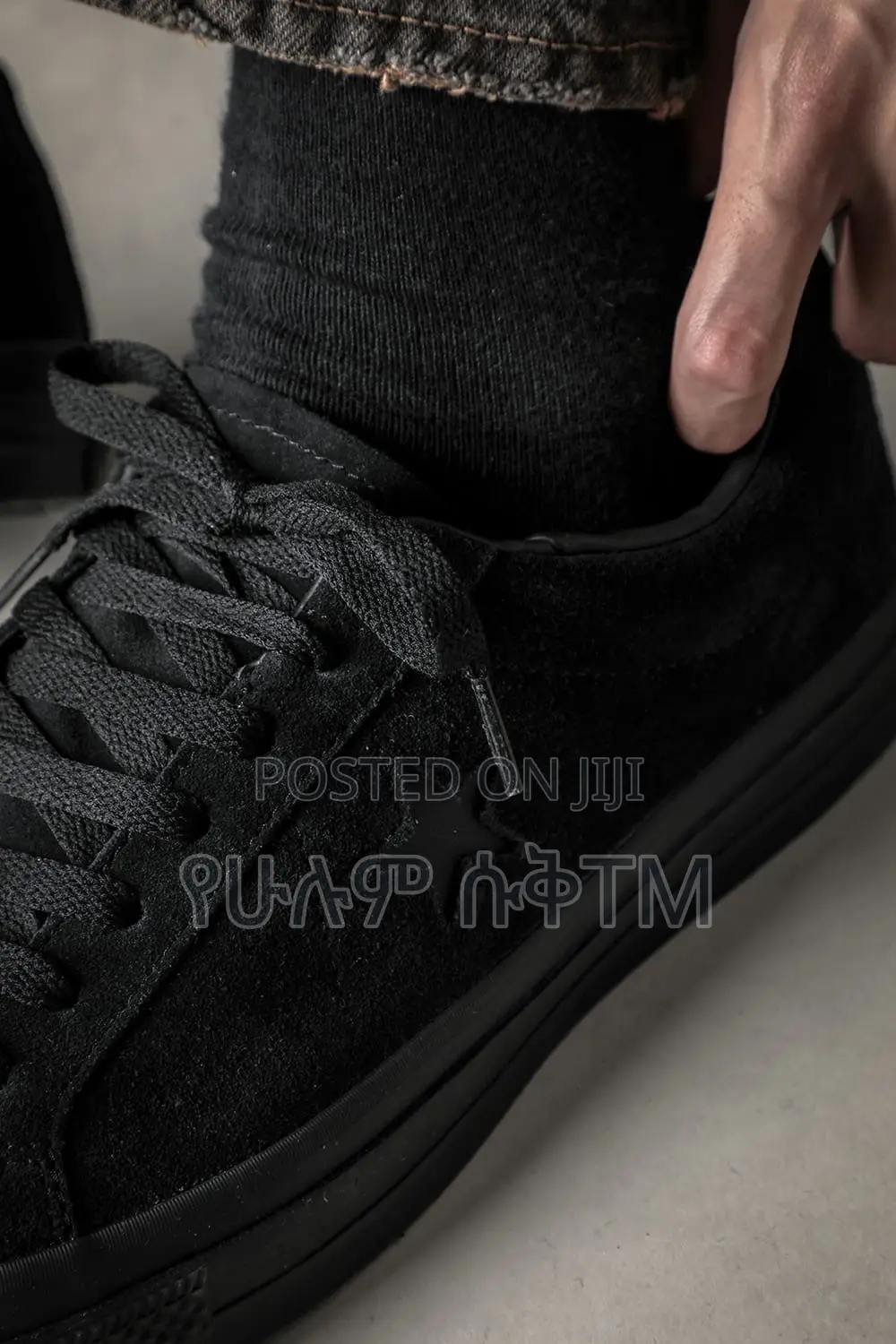 Converse One Star Suede ‘Triple Black’ Men’s Shoes