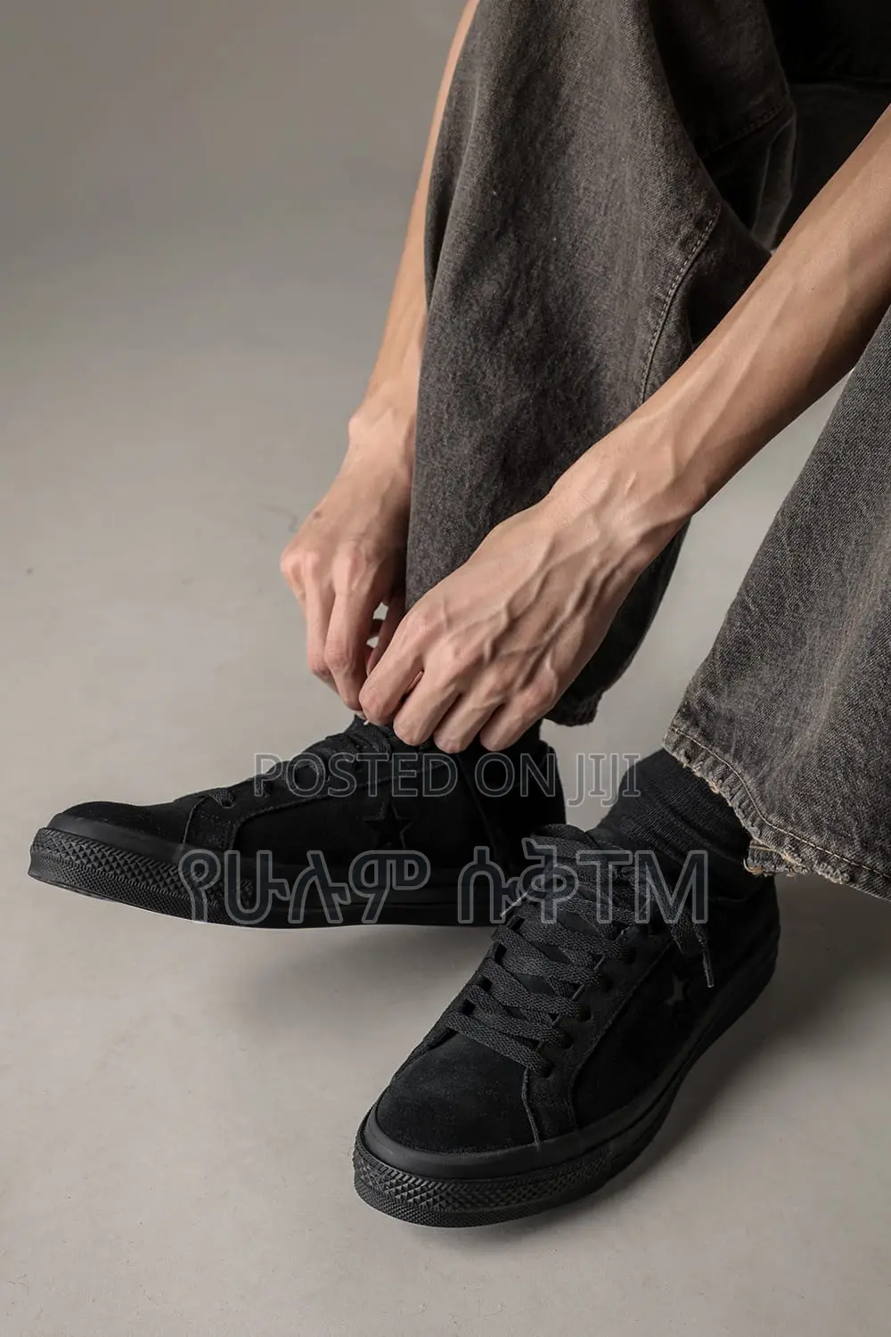 Converse One Star Suede ‘Triple Black’ Men’s Shoes