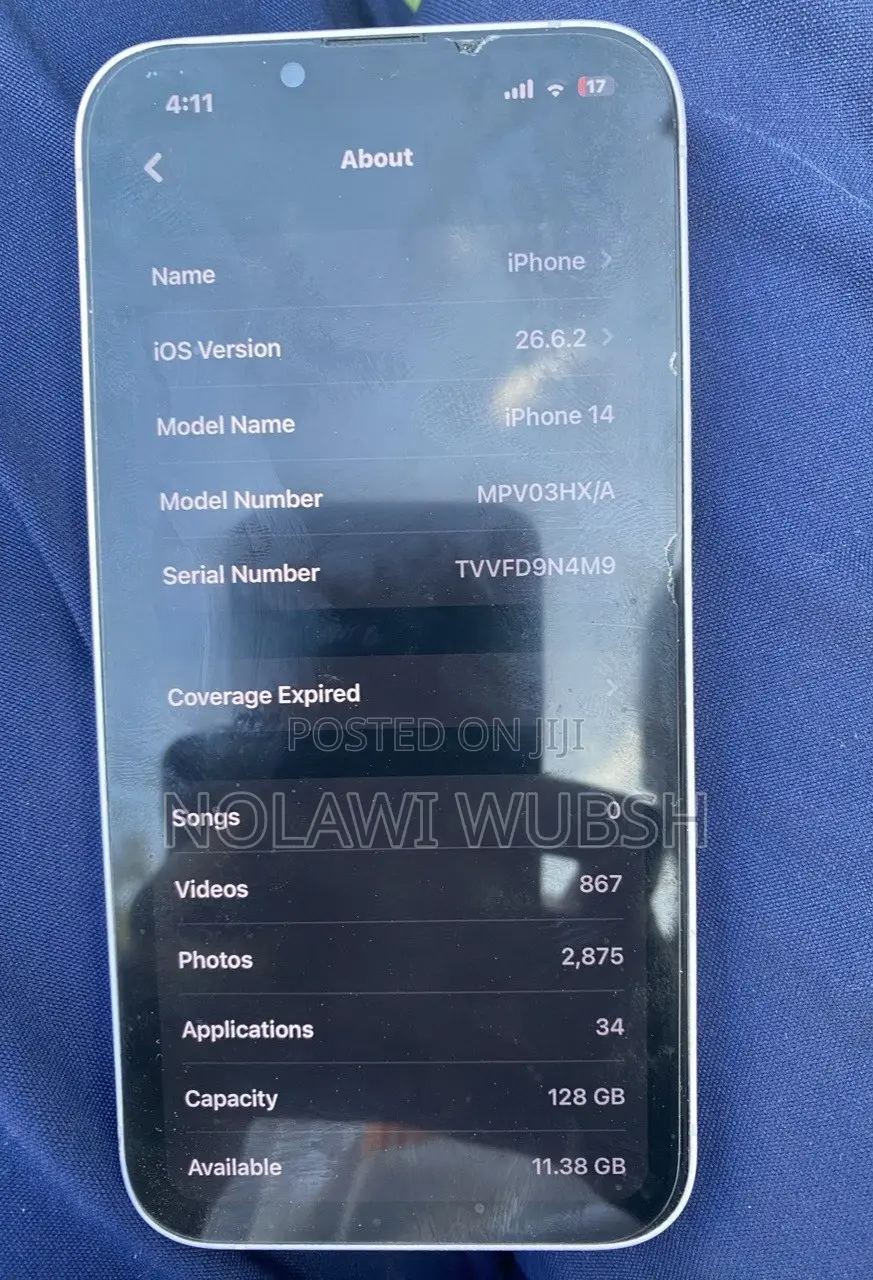 Apple iPhone 14 128 GB White