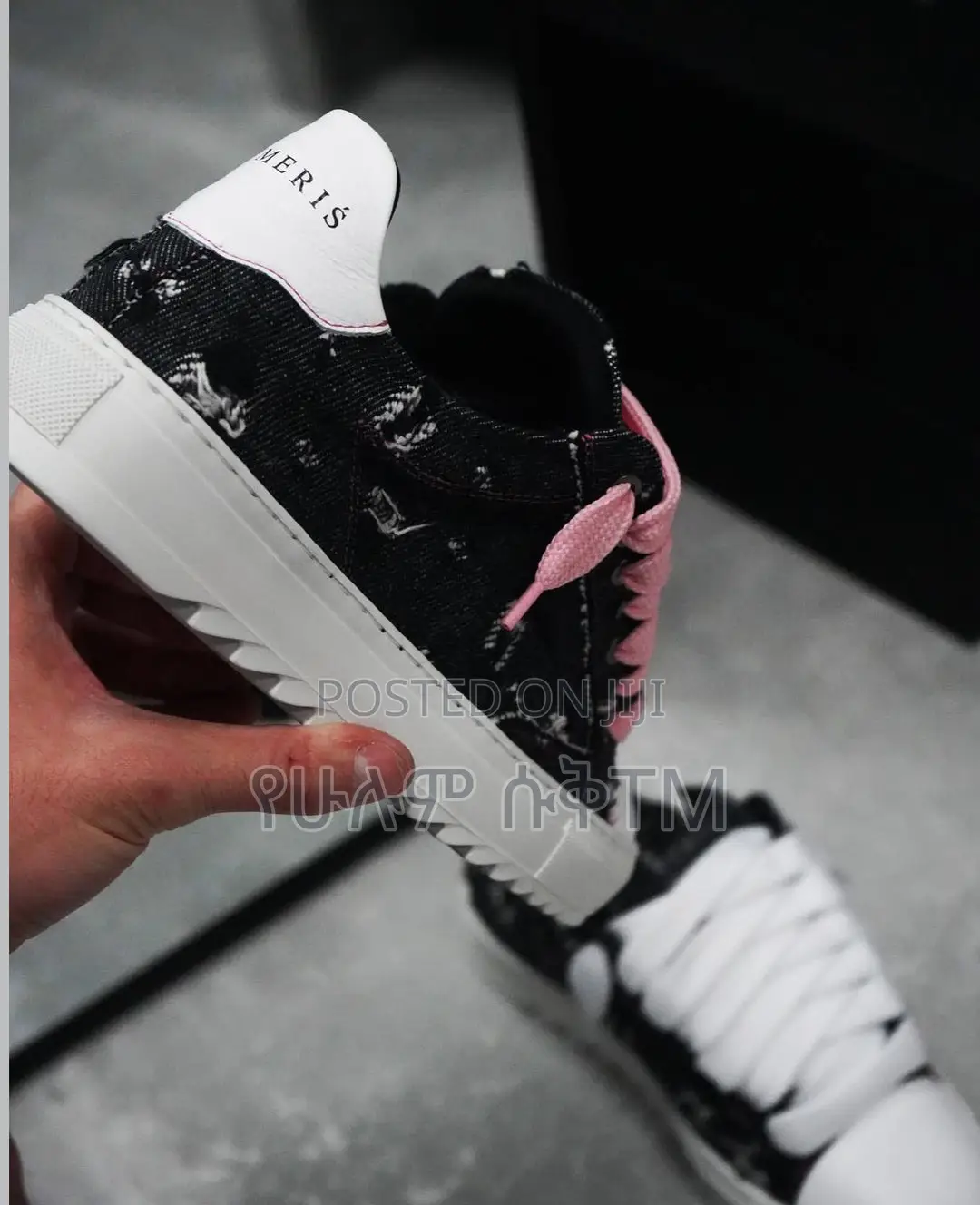 Numeris Atilier Denim ‘Black/White’ Men’s Shoes