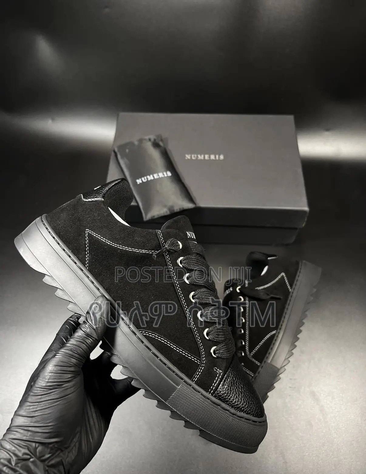 Numeris Atilier ‘Triple Black’ Men’s Shoes