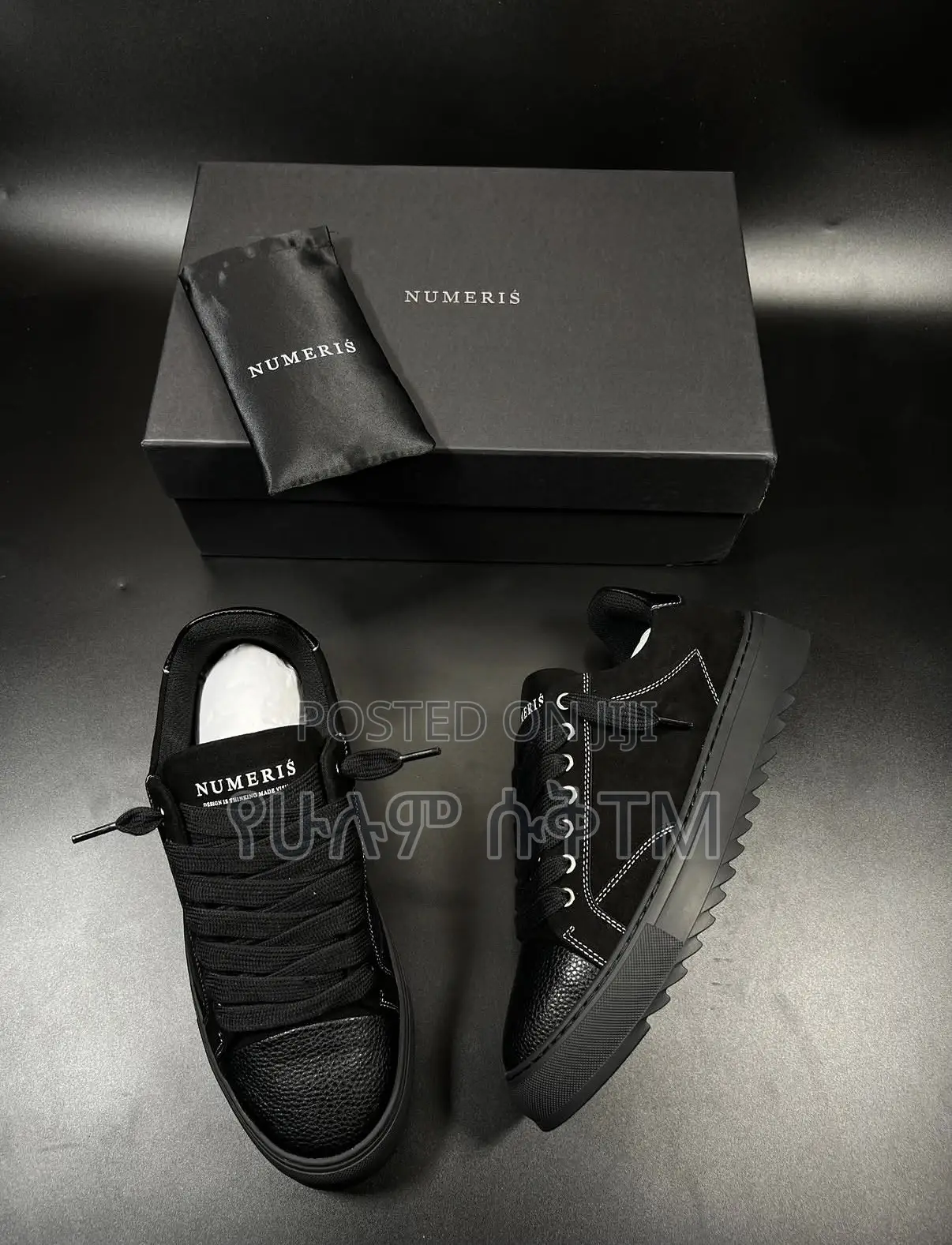 Numeris Atilier ‘Triple Black’ Men’s Shoes