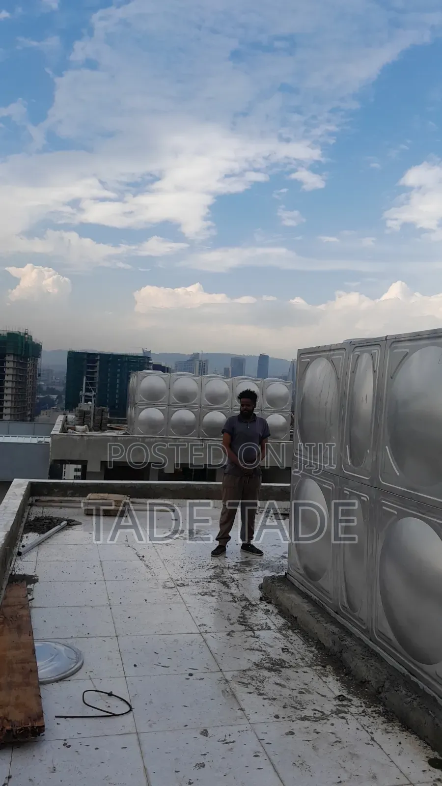 ዳግም Stianless Steel Roto Tank