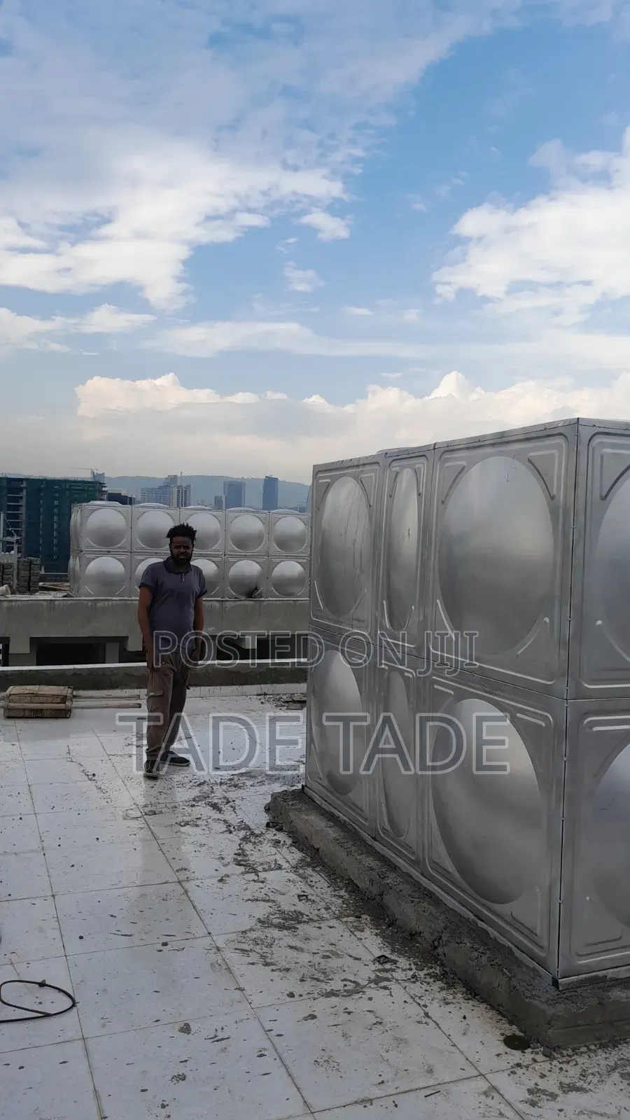 ዳግም Stianless Steel Roto Tank