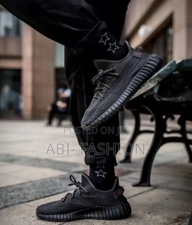 Adidas Yeezy 350 Triple Black | New Arrival