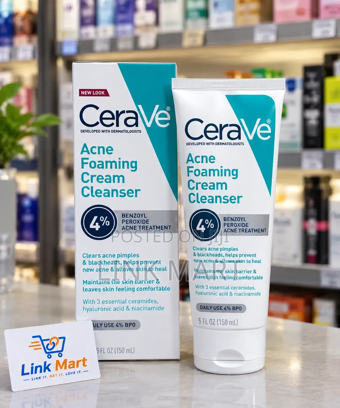 CeraVe Acne Foaming Cream Cleanser