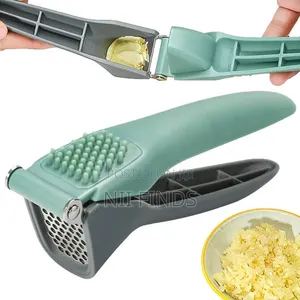 Stainless Steel Garlic Press