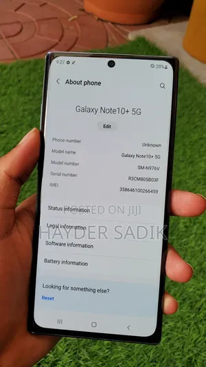 Samsung Galaxy Note 10 Plus 5G 256 GB Black