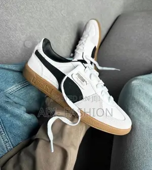 Puma Palermo White Gum Flat Shoes – New Arrival