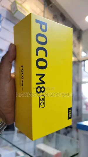 New Xiaomi Poco M8 256 GB Silver
