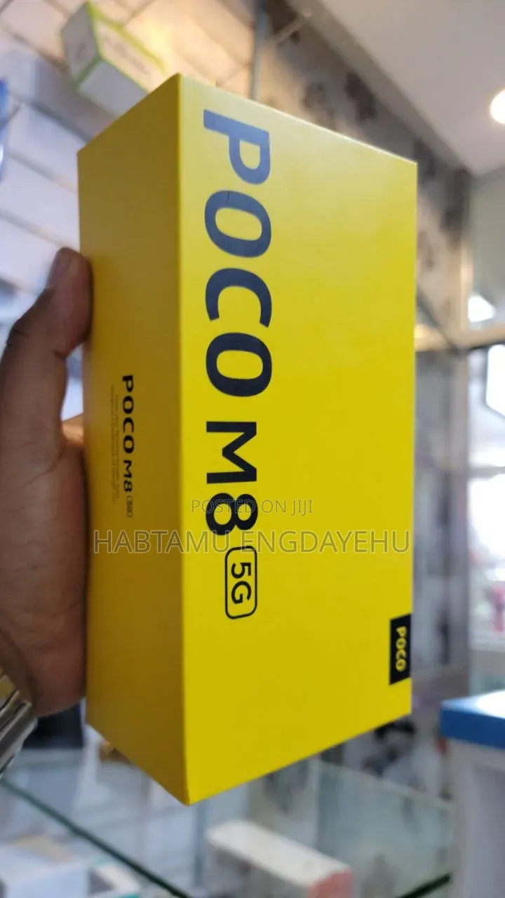 New Xiaomi Poco M8 256 GB Silver