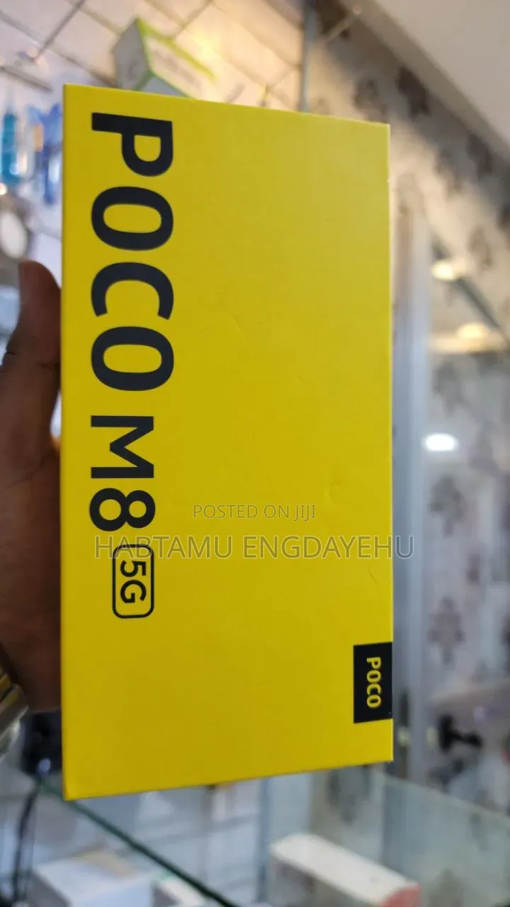 New Xiaomi Poco M8 256 GB Silver