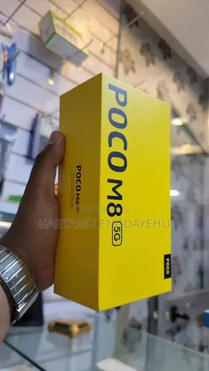 New Xiaomi Poco M8 256 GB Silver