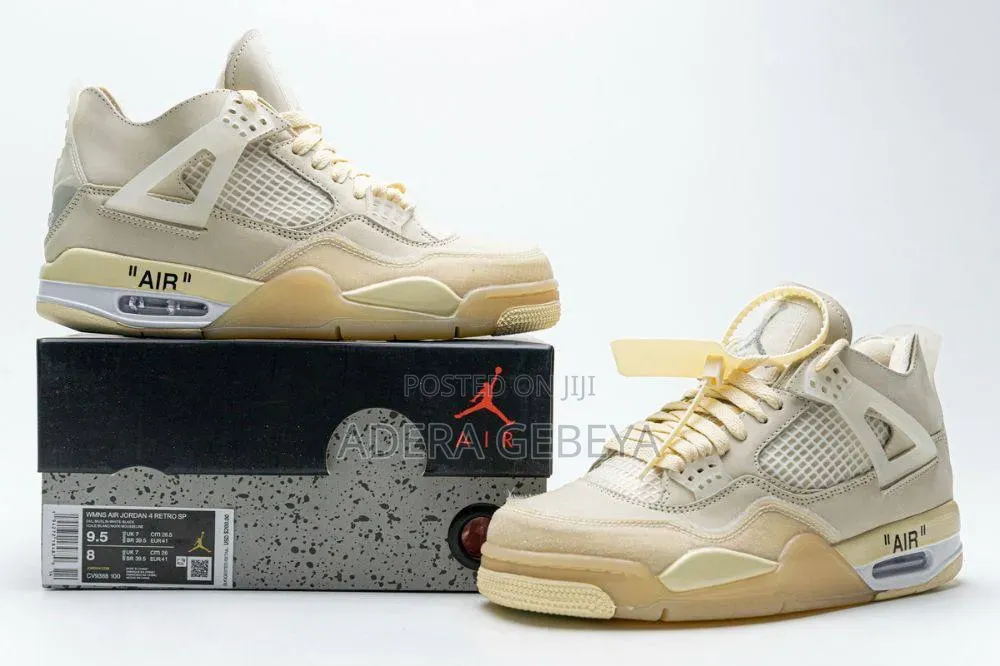 Air Jordan 4 RETRO SP Off-White Original Delivery AVAILABLE