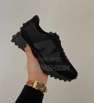 New Balance 327 Triple Black Sneaker Shoes – New Arrival