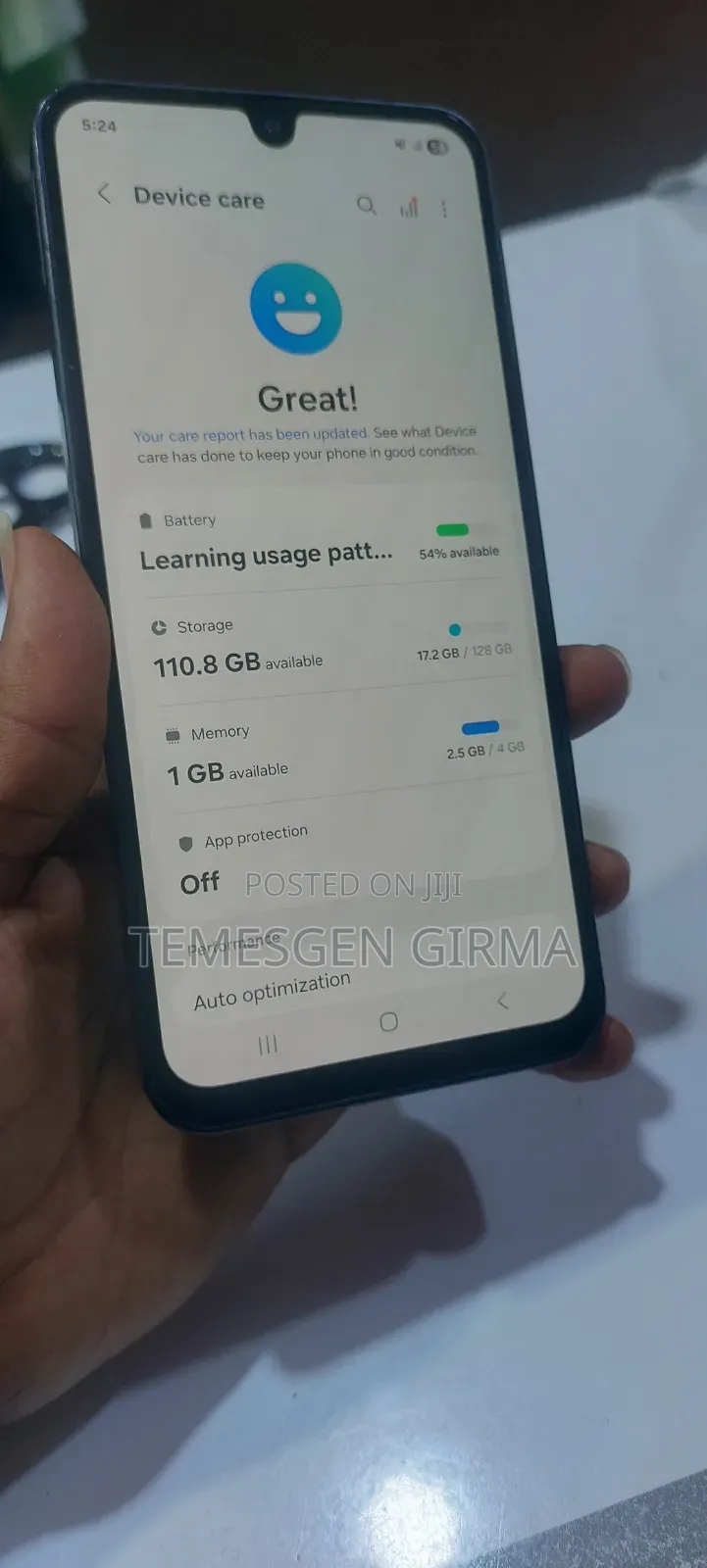 Samsung Galaxy A16 128 GB Black
