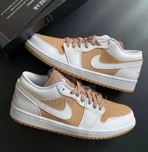 Nike Air Jordan 1 Hemp White Low Shoes – New Arrival