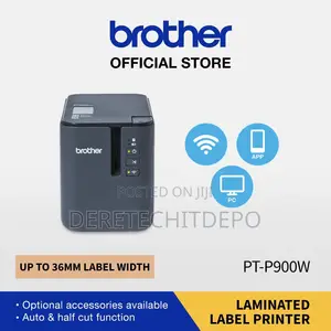 Brother PT-P900W Wired and Wireless Thermal Transfer Label Printer