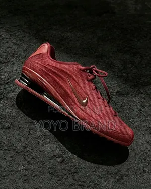 Nike Shox Z " Dark Team Red" Unisex Fashion Sneakers
