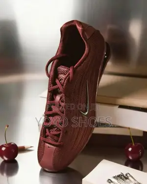 Nike Shox Z " Dark Team Red" Unisex Fashion Sneakers
