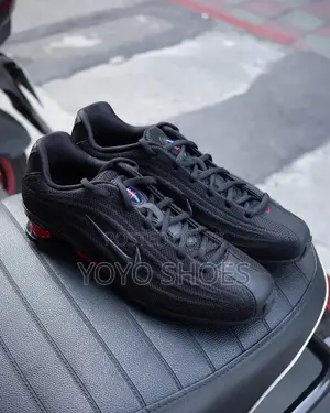 Nike Shox Z "Black/University Red" Unisex Fashion Sneaker