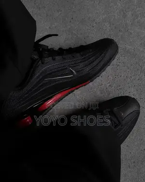 Nike Shox Z "Black/University Red" Unisex Fashion Sneaker