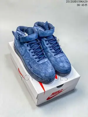 Nike Air Force 1 Mid X Supreme Blue/Black Unisex Sneakers
