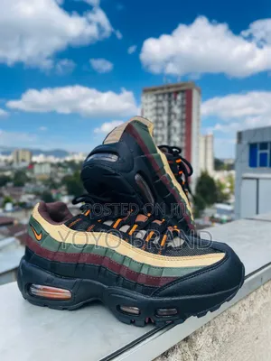 Nike Air Max 95 "Dark Army" Bright Orange Unisex Sneaker