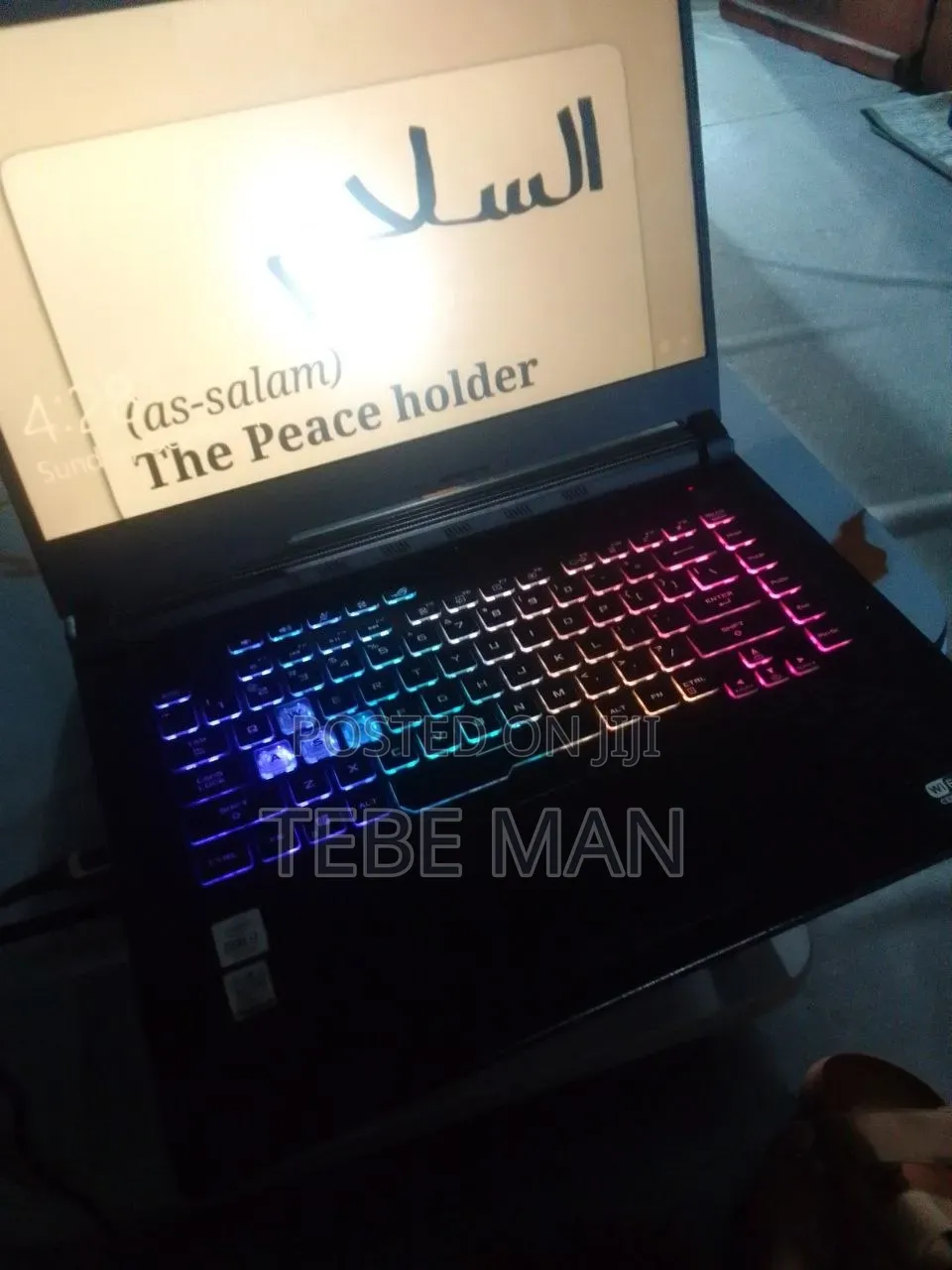 Laptop Asus ROG Strix G15 16GB Intel Core i7 SSD 512GB