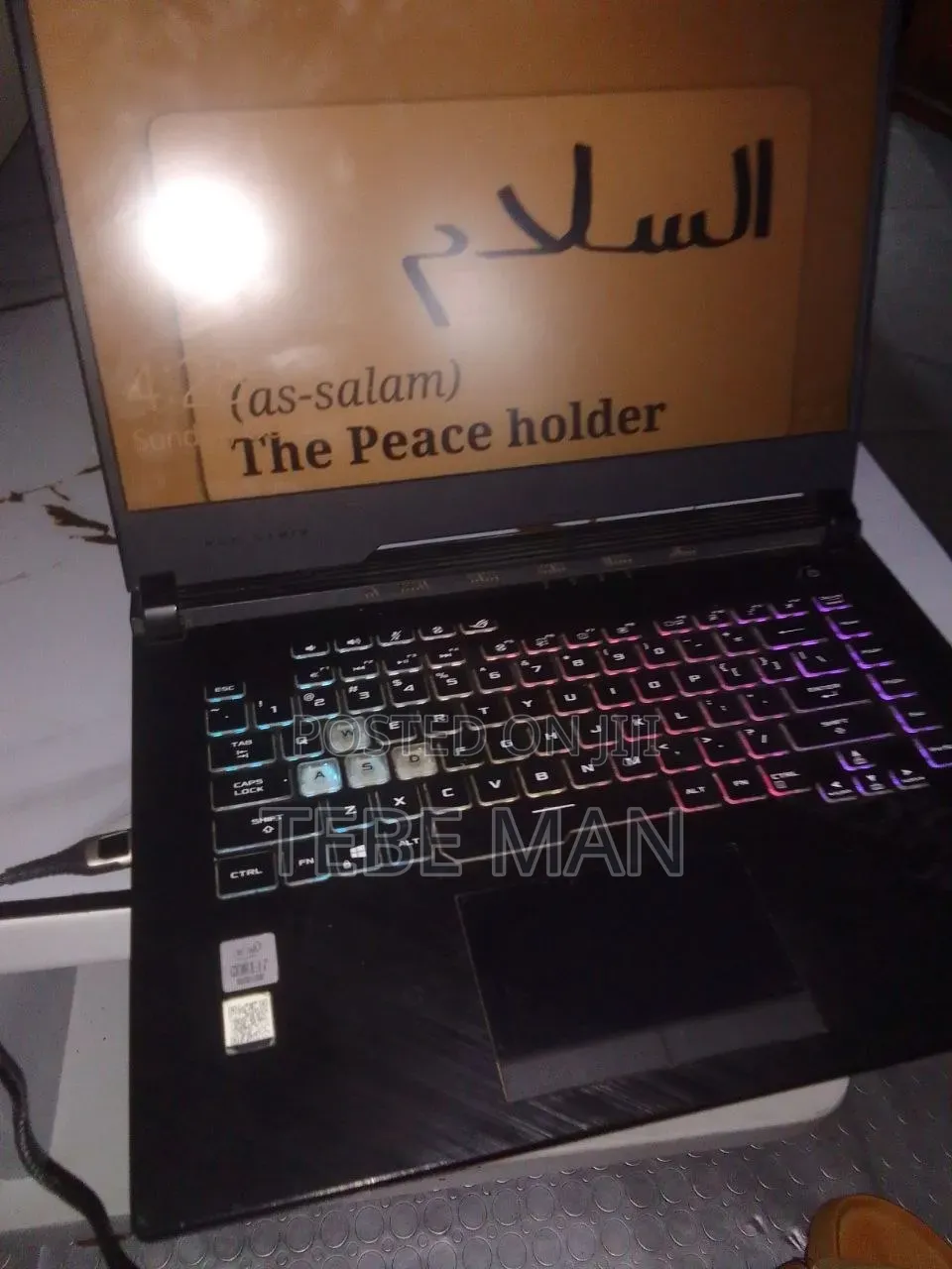 Laptop Asus ROG Strix G15 16GB Intel Core i7 SSD 512GB