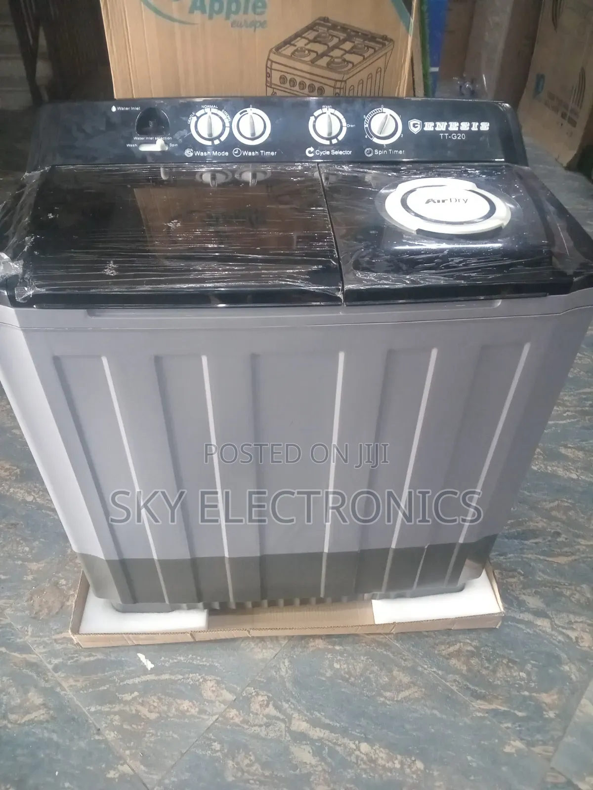 Genesis 20kg Washing Machine Manual System