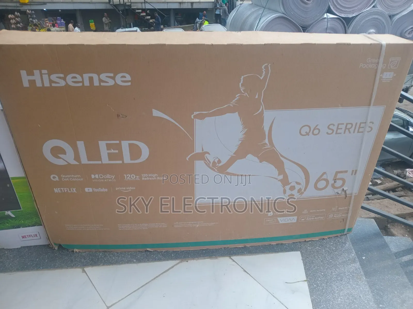 Hisenes TV 65inch Qled 4k Smart Android TV