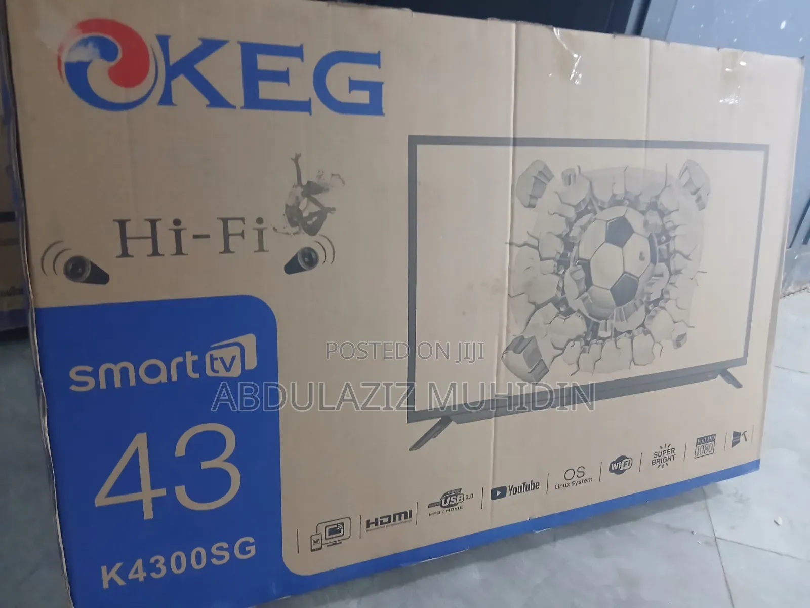 Keg 43 Inche Best Smart TV