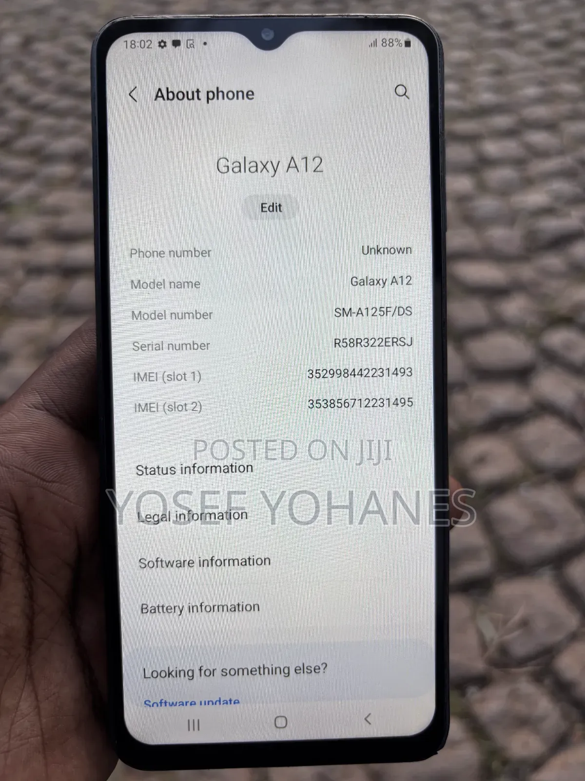 Samsung Galaxy A12 Nacho 64 GB Black