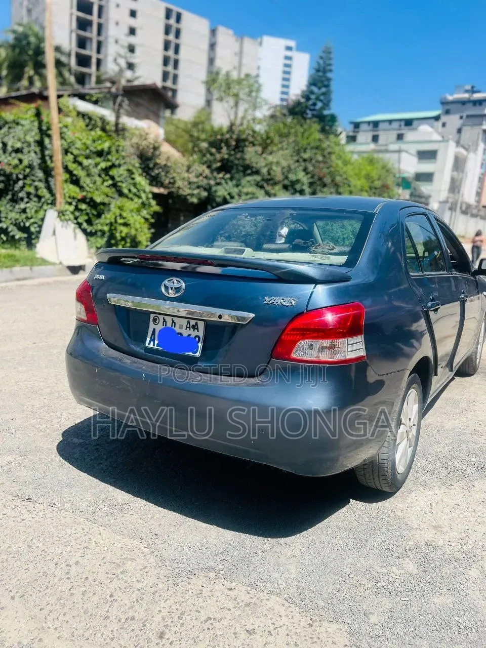 Toyota Yaris 2007 Gray