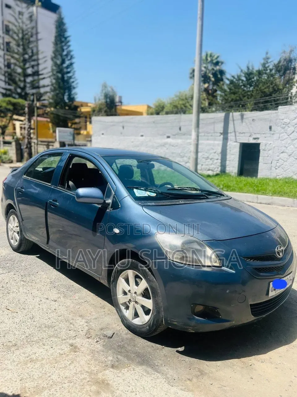 Toyota Yaris 2007 Gray