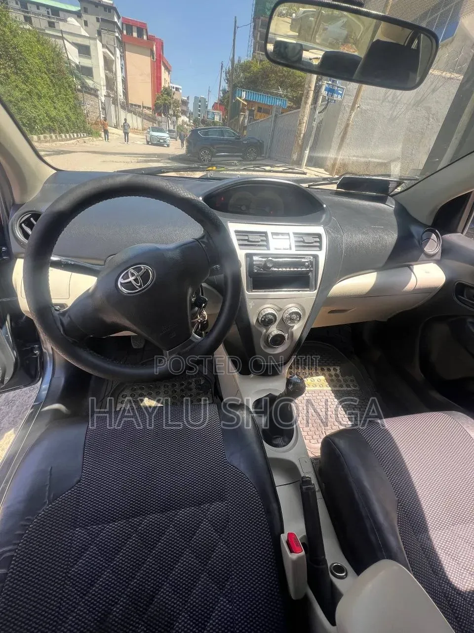 Toyota Yaris 2007 Gray