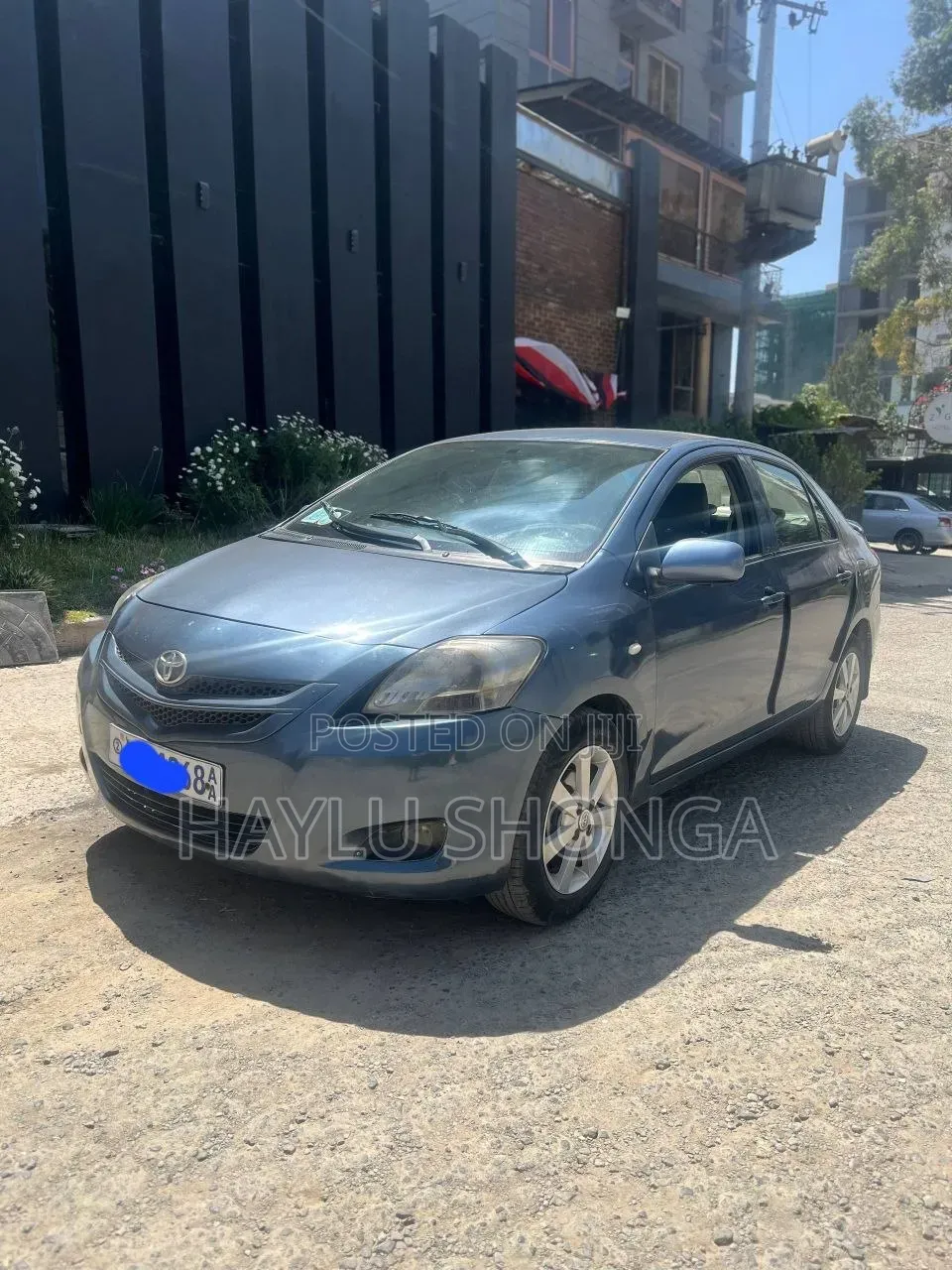 Toyota Yaris 2007 Gray